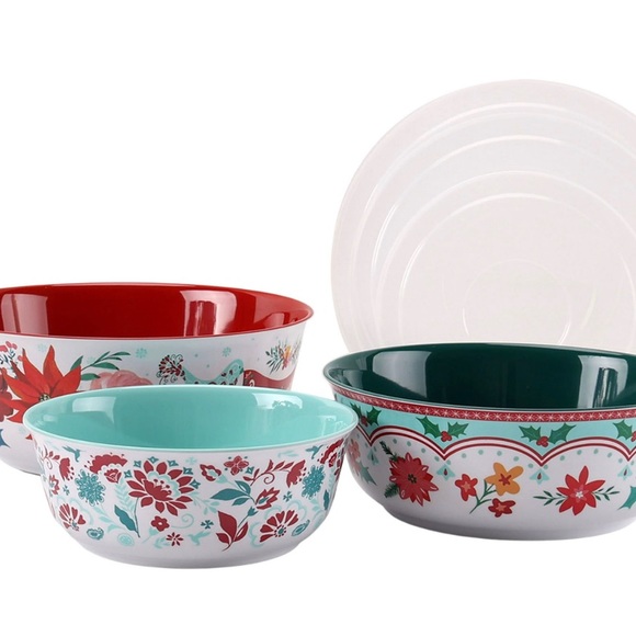 The Pioneer Woman Mazie Melamine Bowl Set - Picture 7 of 10